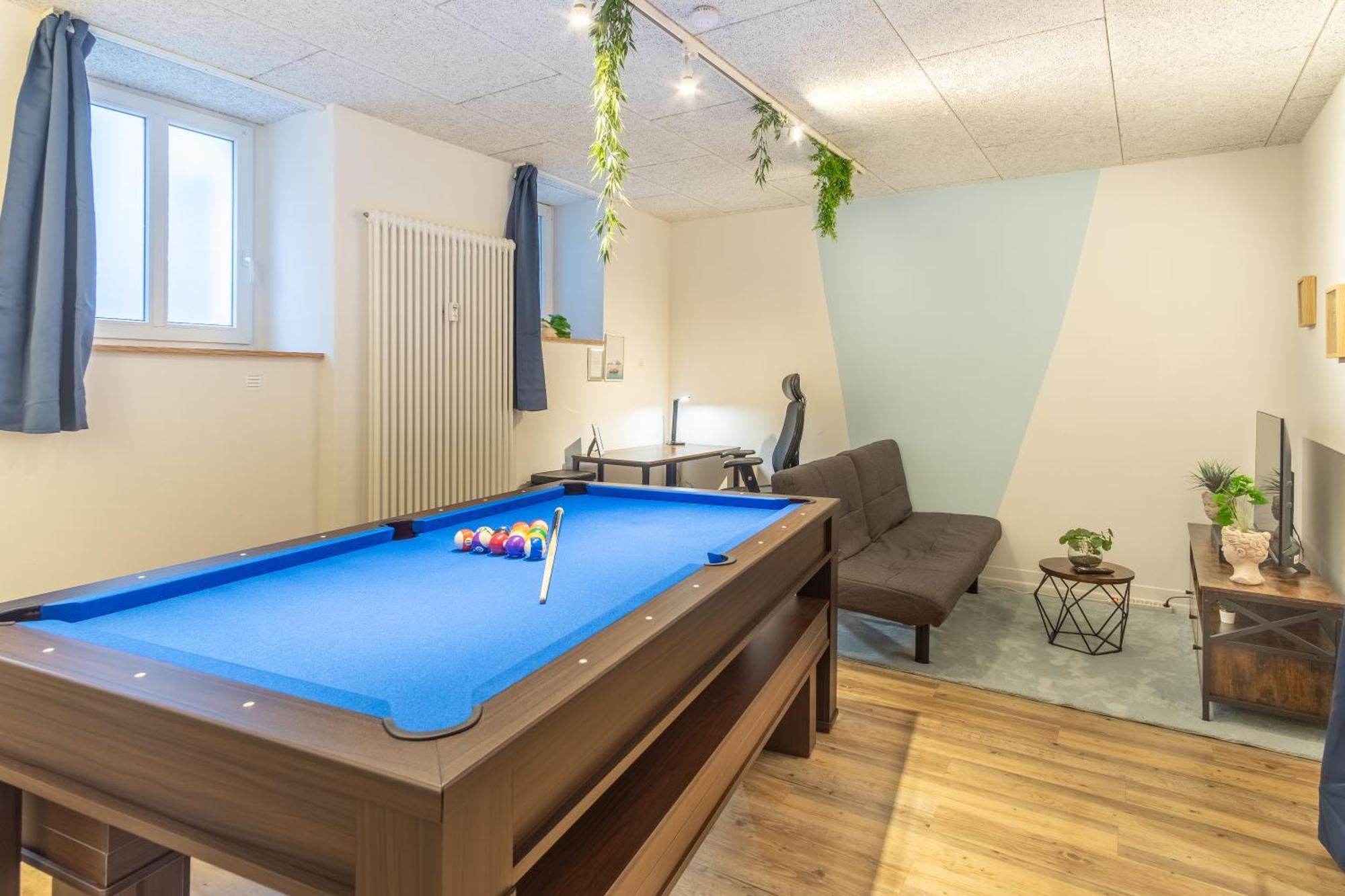 Апартаменты Pool Table Heaven, Workstation, 4K Tv, Netflix Лейпциг Экстерьер фото